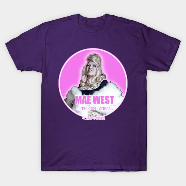 Mae West T-Shirt by Camp.o.rama